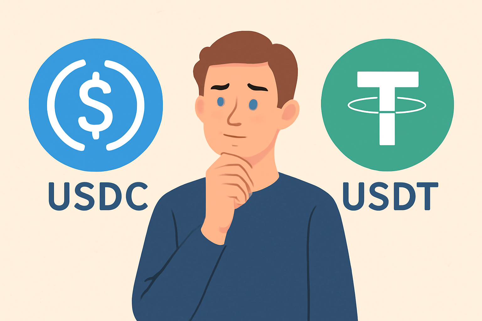 USDC или USDT: какой стейблкоин выбрать новичку в 2024 году