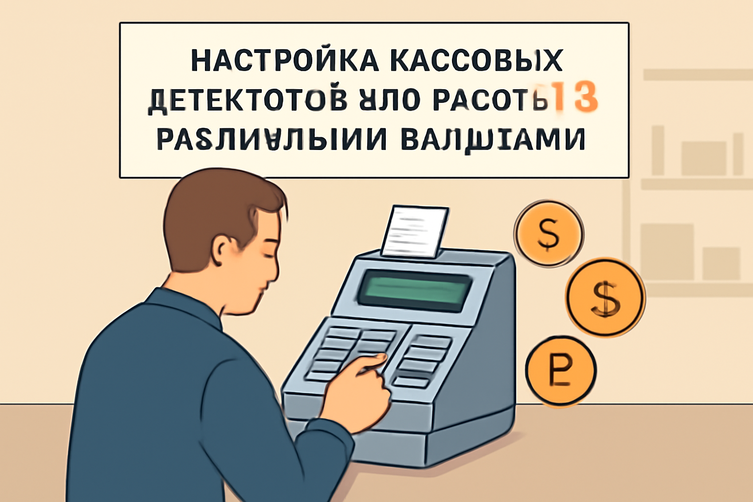 Настройка кассовых детекторов для работы с различными валютами