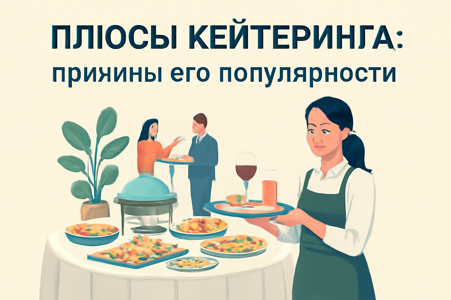 Плюсы кейтеринга: причины его популярности.