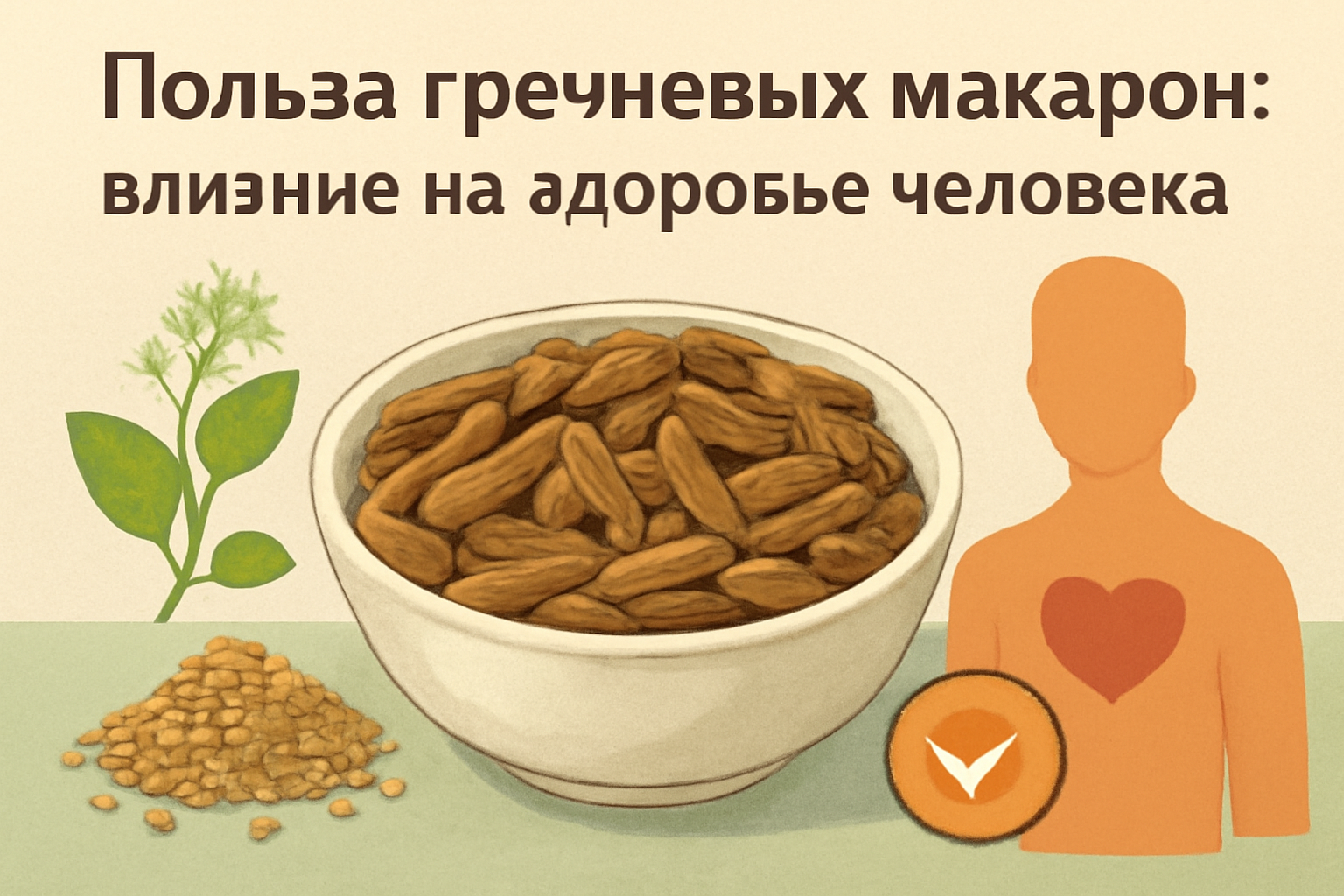 Польза гречневых макарон: влияние на здоровье человека