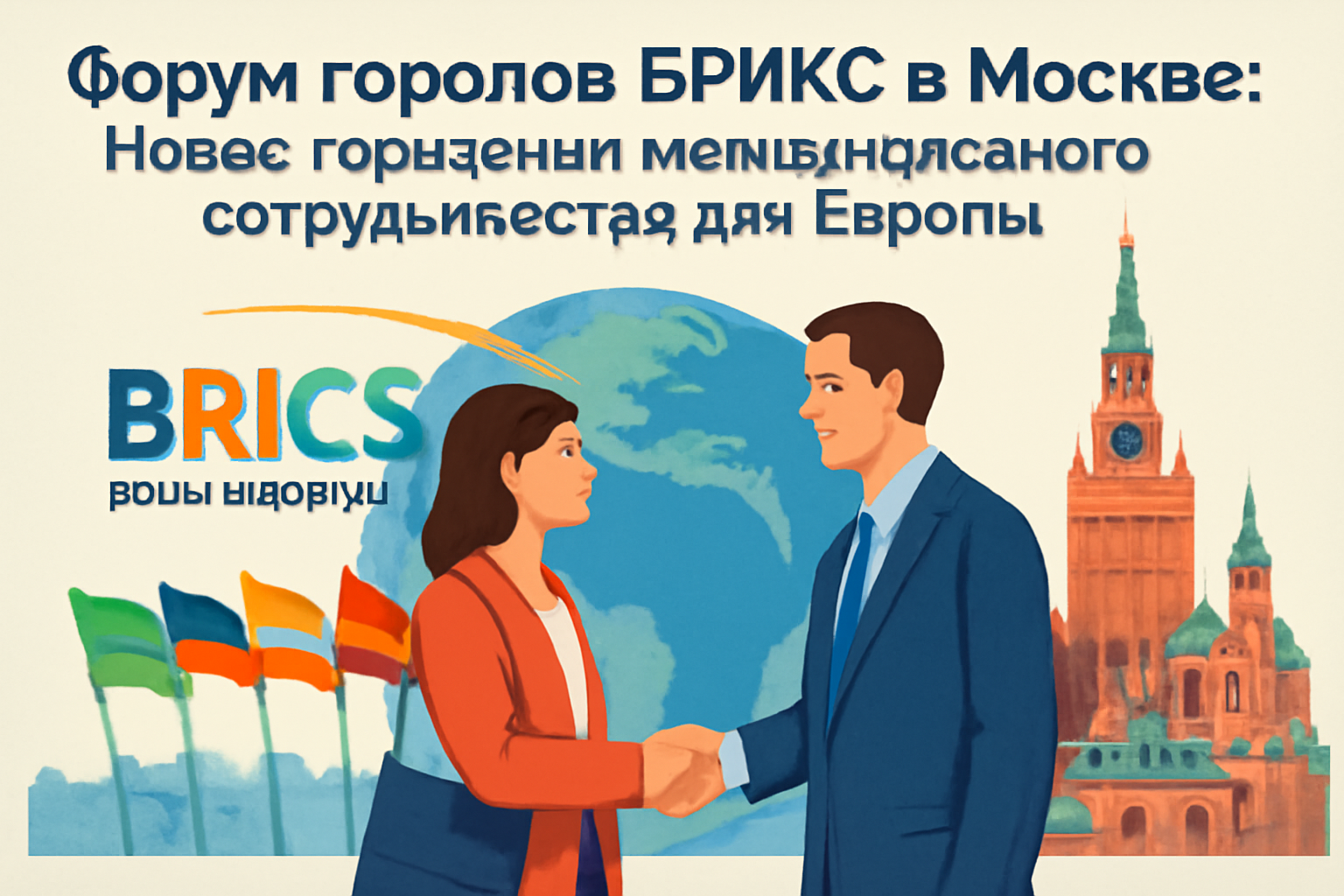 Форум городов БРИКС в Москве: Новые горизонты международного сотрудничества для Европы