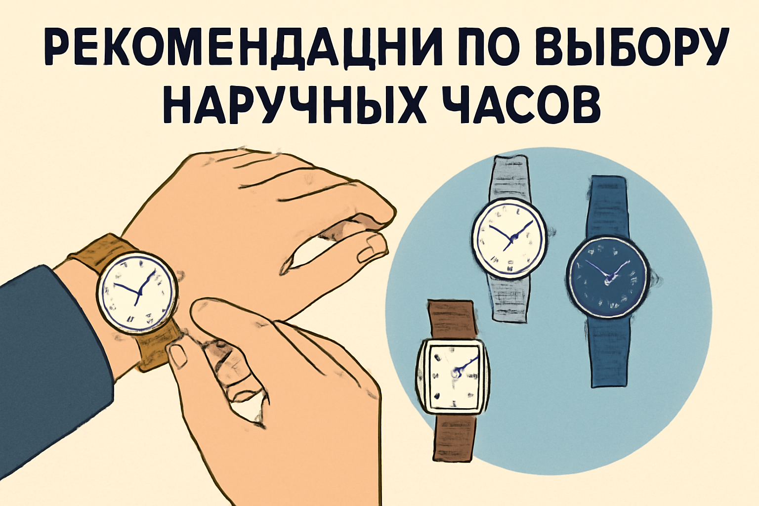 Рекомендации по выбору наручных часов