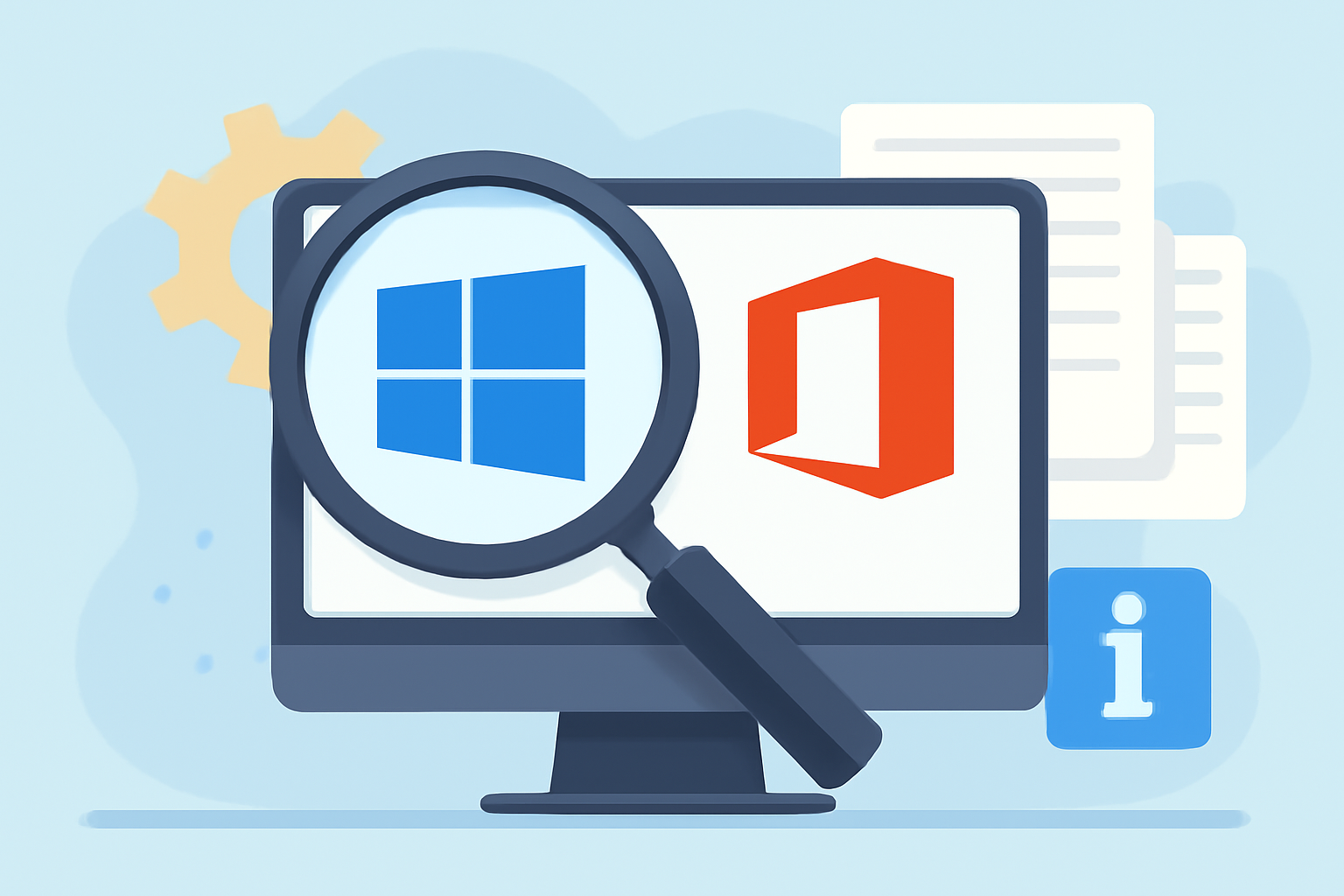 Как узнать версию и сборку Windows и Office стандартными средствами системы