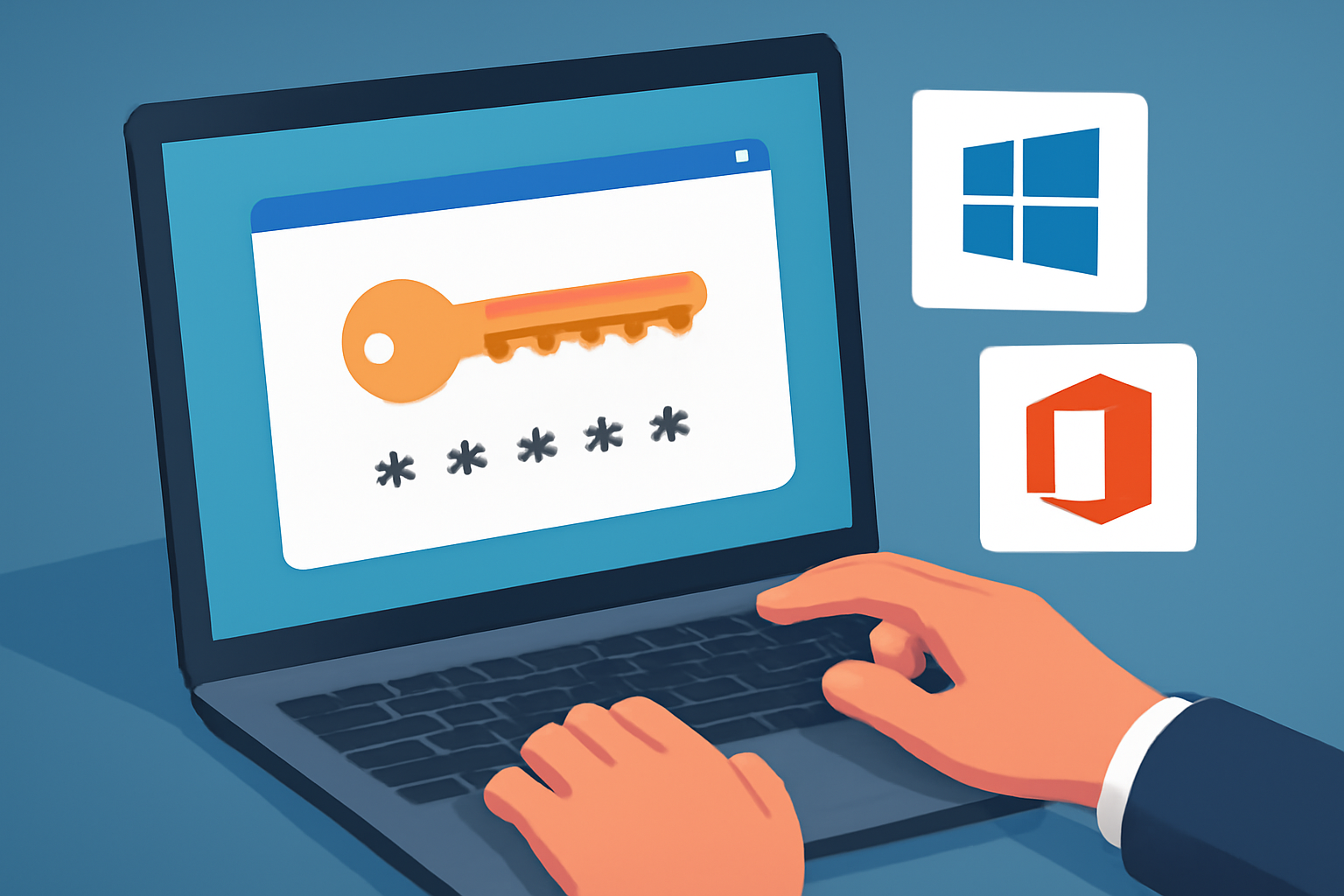 Как узнать ключ продукта Windows и Office без сторонних программ штатными средствами системы