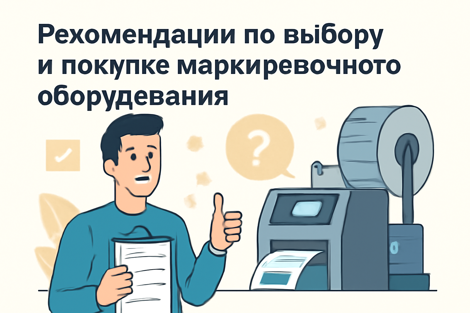 Рекомендации по выбору и покупке маркировочного оборудования