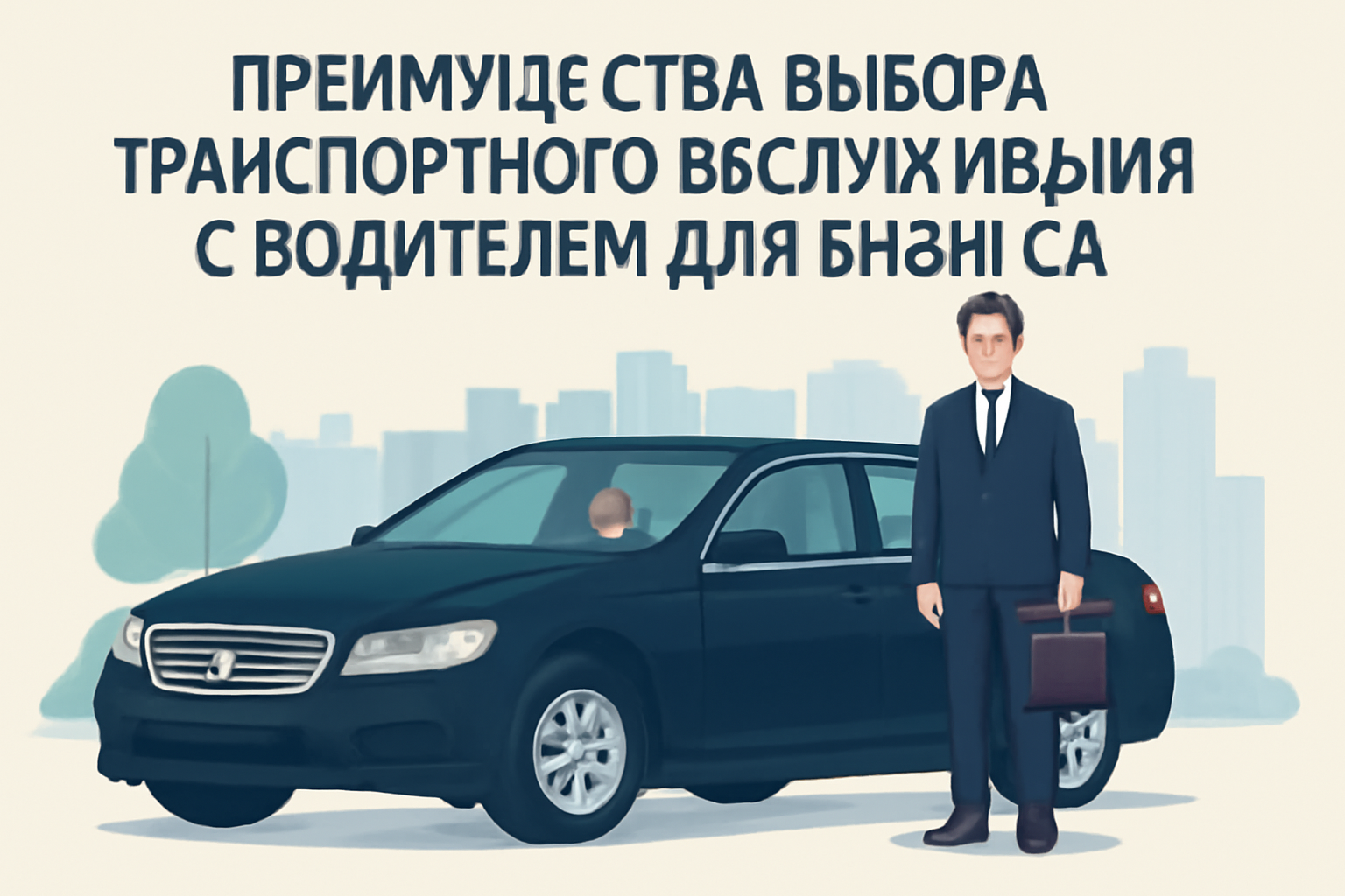 Преимущества выбора транспортного обслуживания с водителем для бизнеса