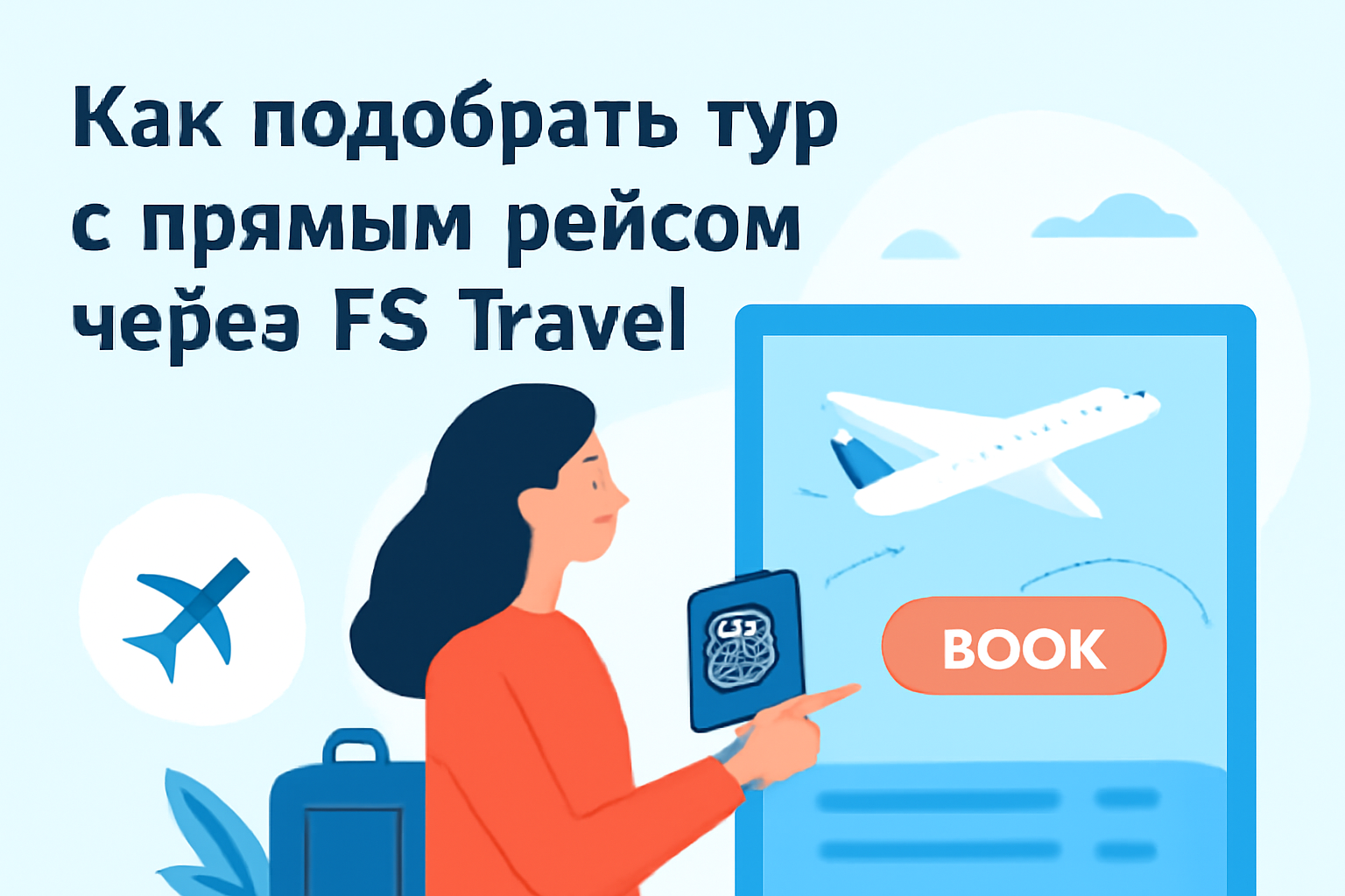 Как подобрать тур с прямым рейсом через FS Travel
