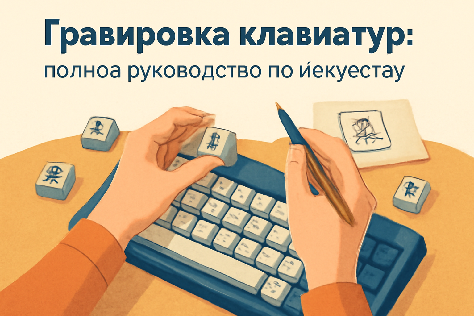 Гравировка клавиатур: полное руководство по искусству