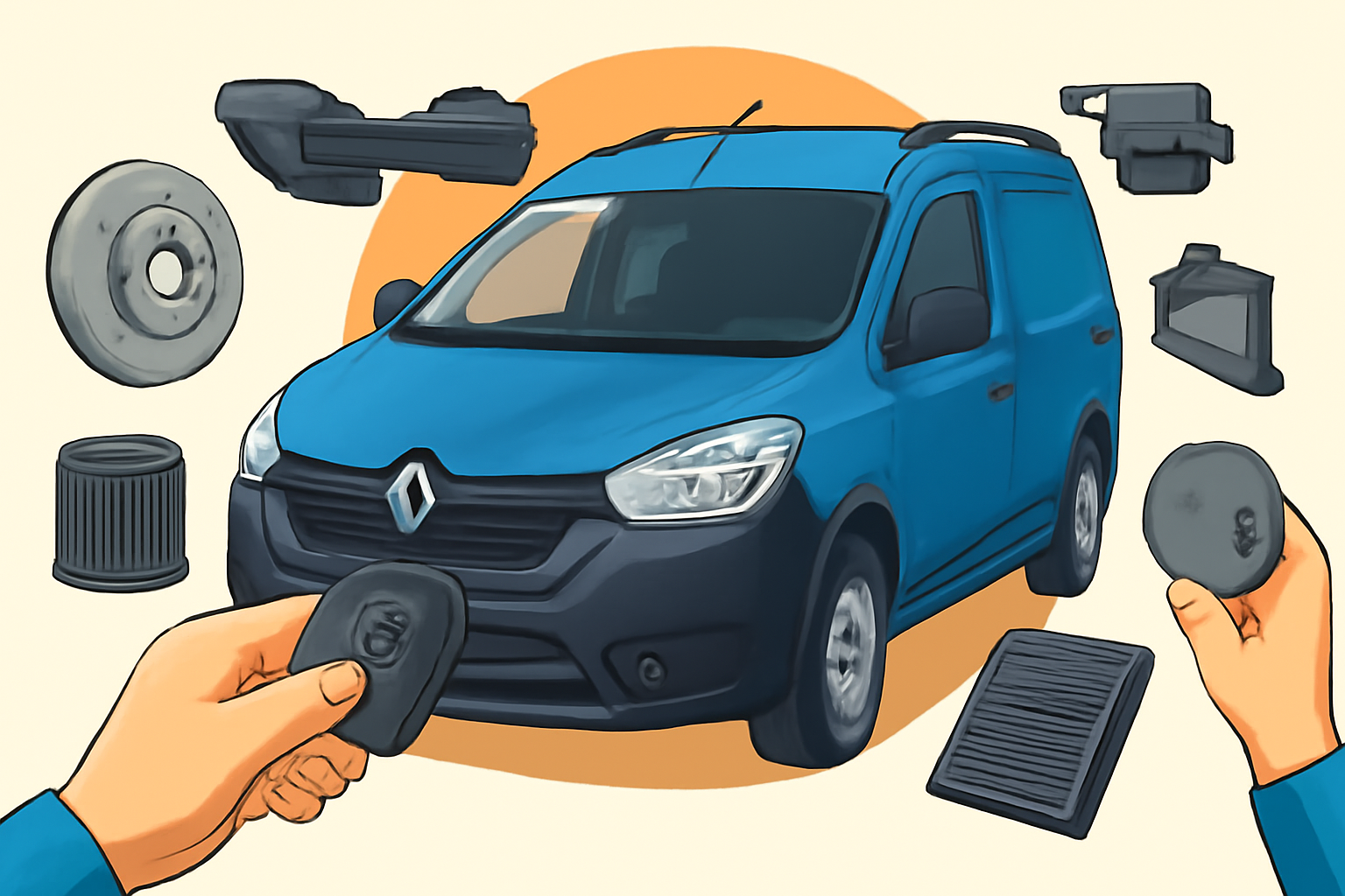 Как отличить оригинальные запчасти Renault Dokker от аналогов и подделок: полное руководство