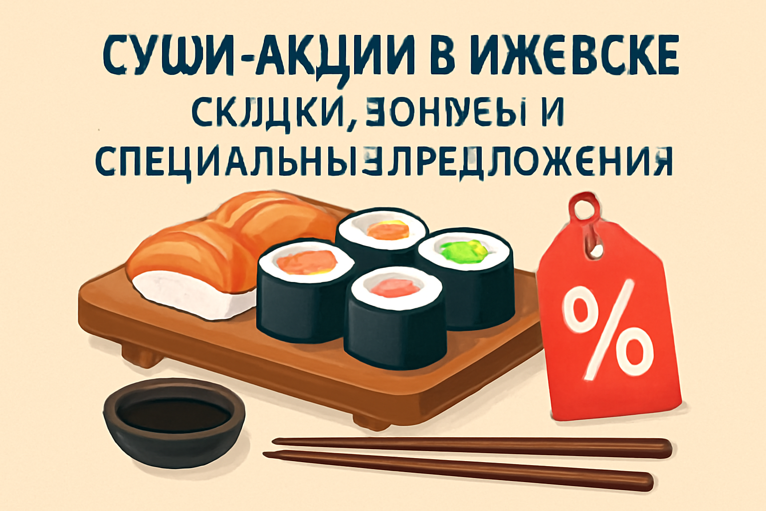 Суши-акции в Ижевске: скидки, бонусы и специальные предложения